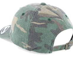 Washed Wood Camo Dad Cap - Yupoong
