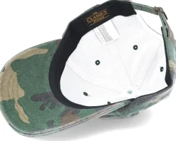 Washed Wood Camo Dad Cap - Yupoong