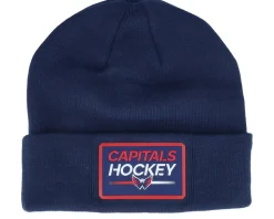 Washington Capitals Authentic Pro Prime Beanie Navy Cuff - Fanatics