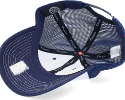 Washington Capitals Block Party Athletic White/Navy Trucker - Fanatics