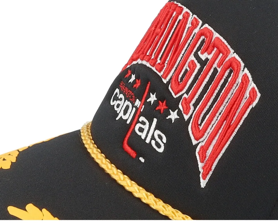 Washington Capitals Gold Leaf Vintage Trucker - Mitchell & Ness