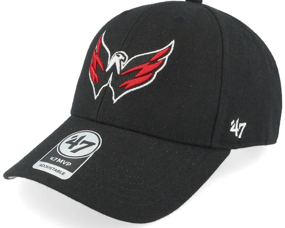 Washington Capitals Mvp Black/Red Adjustable - 47 Brand