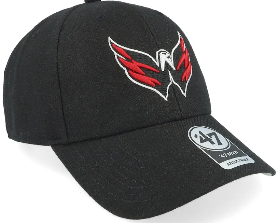 Washington Capitals Mvp Black/Red Adjustable - 47 Brand