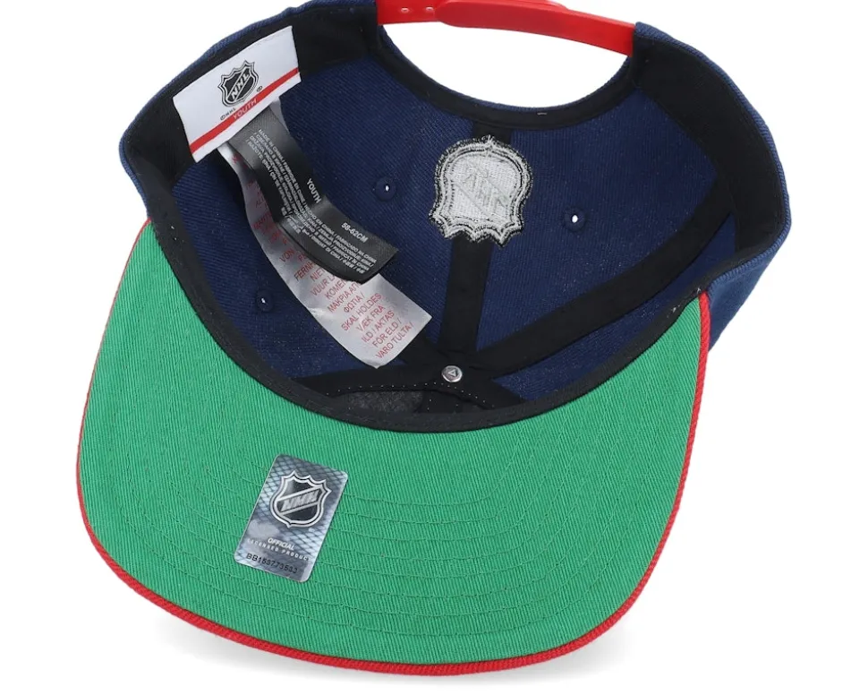 Washington Capitals NHL Deadstock Heather Grey/Navy/Red Snapback - Outerstuff