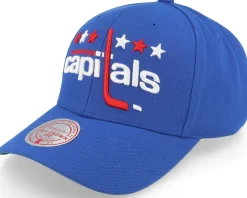 Washington Capitals Team Ground 2.0 Pro Blue Adjustable - Mitchell & Ness