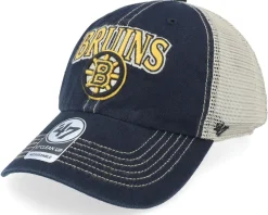 Washington Capitals Tuscaloosa Clean Up Dad Cap Vintage Navy/Beige Trucker - 47 Brand