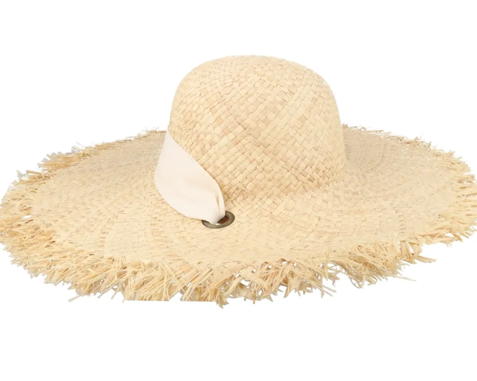 Wategos Fringed Boho Hat Naosral Straw Hat - Rip Curl