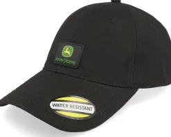Water Resistant Black Dad Cap - John Deere