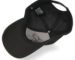 Water Resistant Black Dad Cap - John Deere