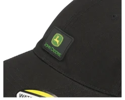 Water Resistant Black Dad Cap - John Deere