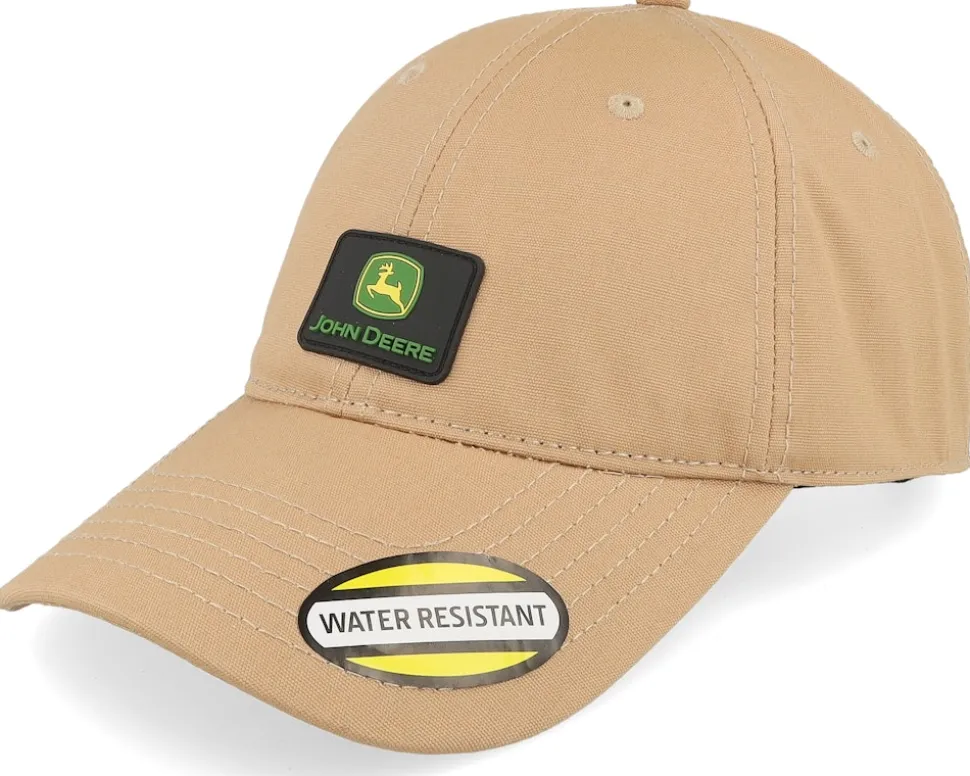 Water Resistant Black Dad Cap - John Deere
