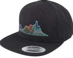 Waveform Black Snapback - Iconic