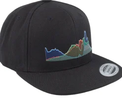 Waveform Black Snapback - Iconic