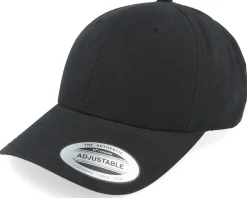 Waxed Black Adjustable - Yupoong