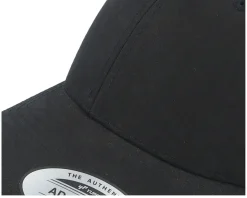 Waxed Black Adjustable - Yupoong