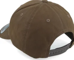 Waxed Brown Adjustable - Yupoong