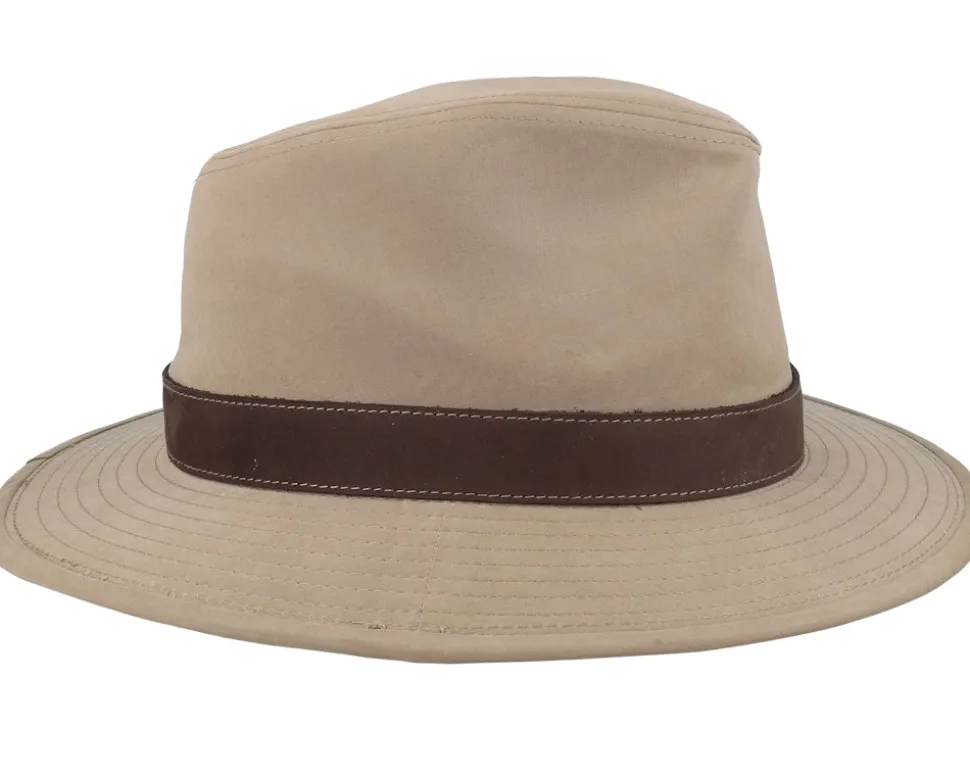Waxed Cotton Wr Sand Traveller - Stetson