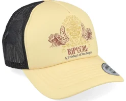 Weekender Straw/Black A-Frame Trucker - Rip Curl