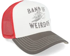 Weirdos White/Olive/Red Coastal Trucker - Coastal