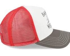 Weirdos White/Olive/Red Coastal Trucker - Coastal