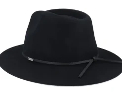 Wesley Black Fedora - Brixton