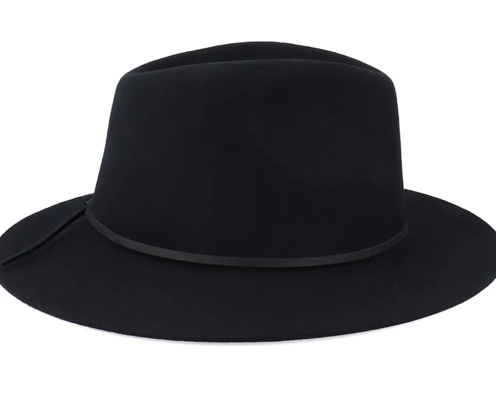 Wesley Black Fedora - Brixton