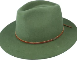 Wesley Clover Green Fedora - Brixton
