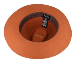 Wesley Packable Caramel Fedora - Brixton