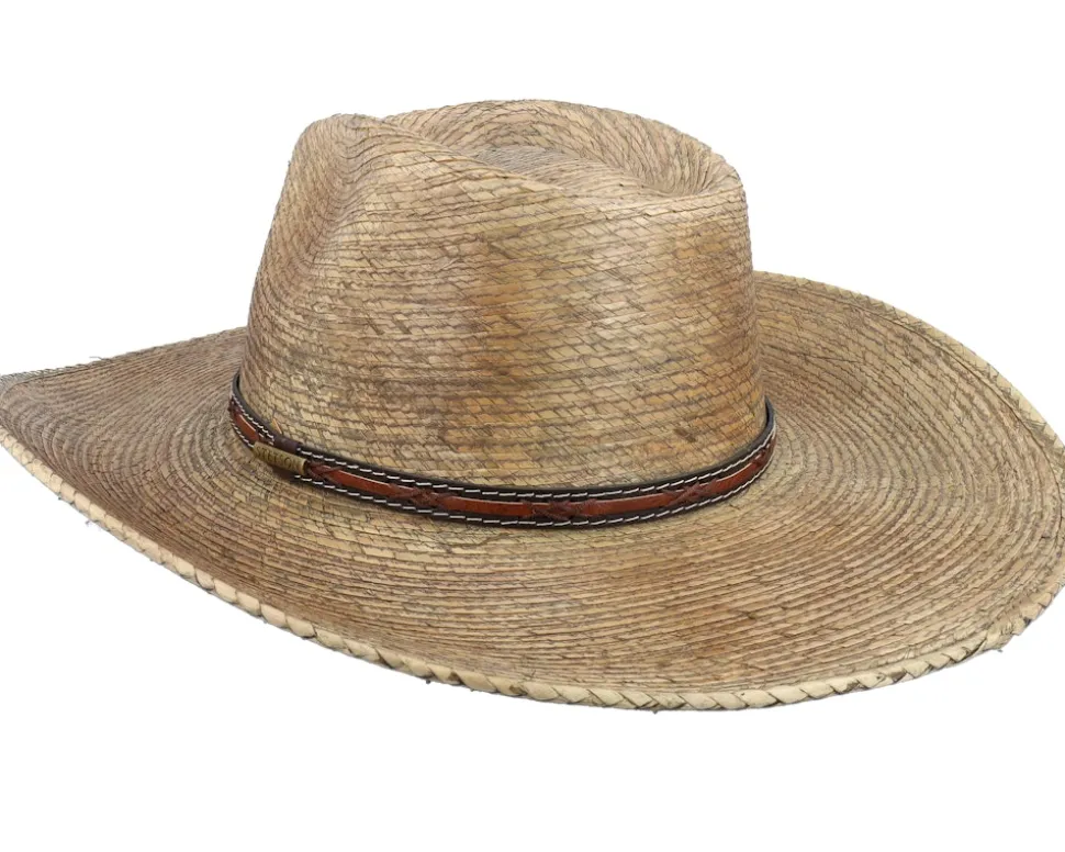 Western Mexican Palm Natural Straw Hat - Stetson