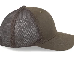 112wf Fremont Solid Brown Trucker - Richardson