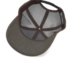 112wf Fremont Solid Brown Trucker - Richardson