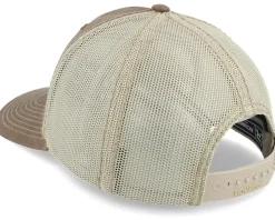 112wh Hawthorne Split Buck/Khaki Trucker - Richardson