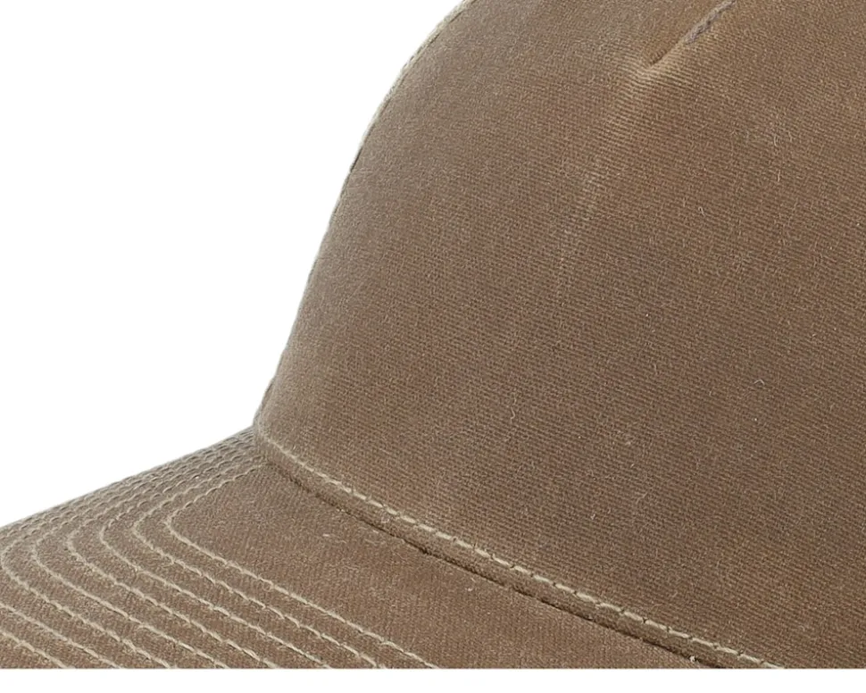 112wh Hawthorne Split Buck/Khaki Trucker - Richardson
