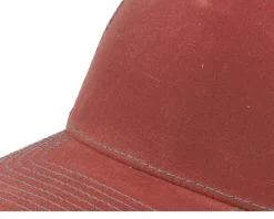 112wh Hawthorne Split Burnt Red/Charcoal Trucker - Richardson