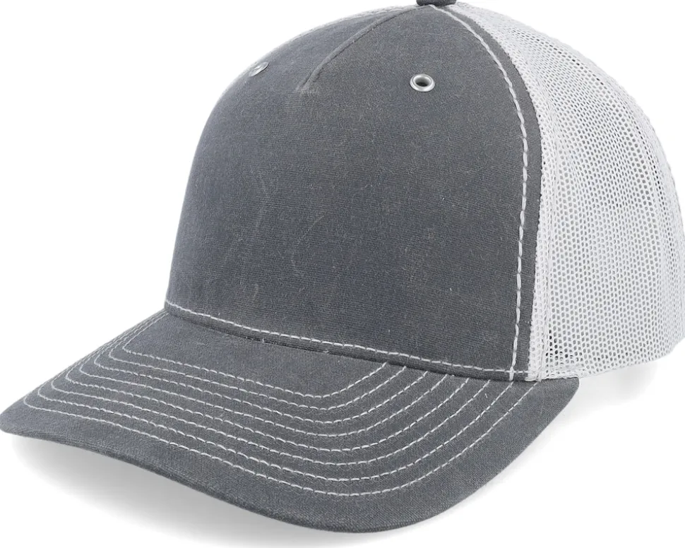 112wh Hawthorne Split Dark Olive/Coffee Trucker - Richardson