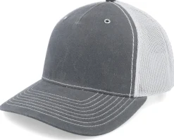 112wh Hawthorne Split Dark Olive/Coffee Trucker - Richardson