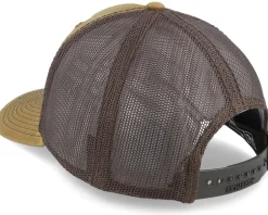 112wh Hawthorne Split Whiskey/Brown Trucker - Richardson