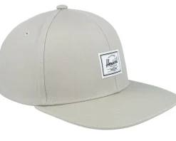 Whaler 6 Panel Cap Abbey Stone Snapback - Herschel