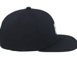 Whaler 6 Panel Cap Black Snapback - Herschel