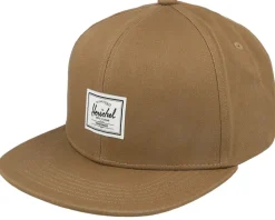 Whaler 6 Panel Cap Rubber Snapback - Herschel