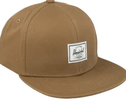 Whaler 6 Panel Cap Rubber Snapback - Herschel