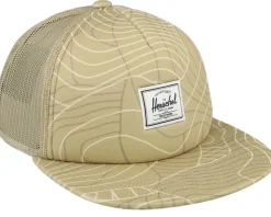 Whaler Mesh Cap Twill Topography/Twill Trucker - Herschel
