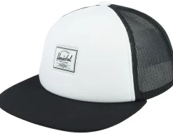 Whaler Mesh Cap White/Black Trucker - Herschel