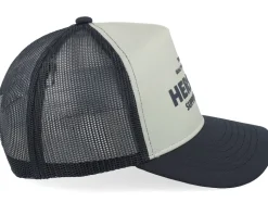 Whaler Tall Mesh Shop Cap Black/Abbey Stone A-Frame Trucker - Herschel
