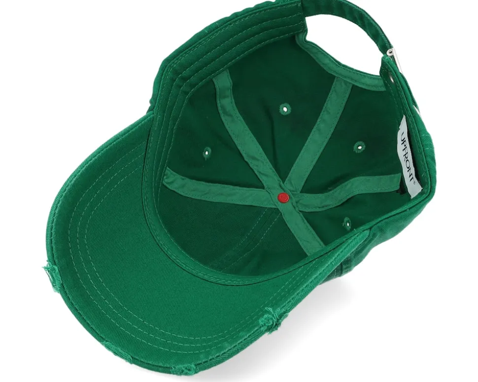 Whisper Twill Soft Classic Baseball Cap Green Dad Cap - Upfront