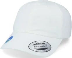 White Ecowash Dad Cap - Yupoong