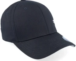 White Fish Hook Logo Black Flexfit - Skillfish