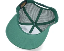White Fish Hook Logo Evergreen Trucker - Skillfish
