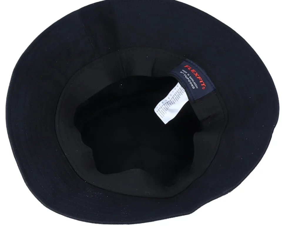 White Logo Black Bucket - Fair