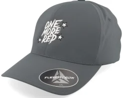 White One More Rep Fitness Delta Charcoal Flexfit - Berzerk